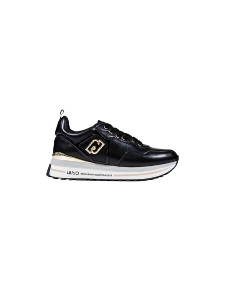 Sneakers plateforme noires Liu Jo femme