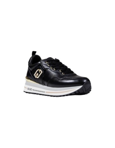 Sneakers plateforme noires Liu Jo femme