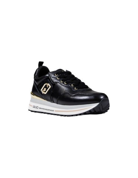 Sneakers plateforme noires Liu Jo femme