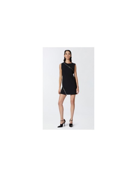 Robe noire sans manches Pinko femme