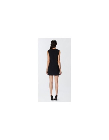 Robe noire sans manches Pinko femme