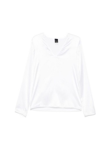 Blouse en soie Pinko femme blanche