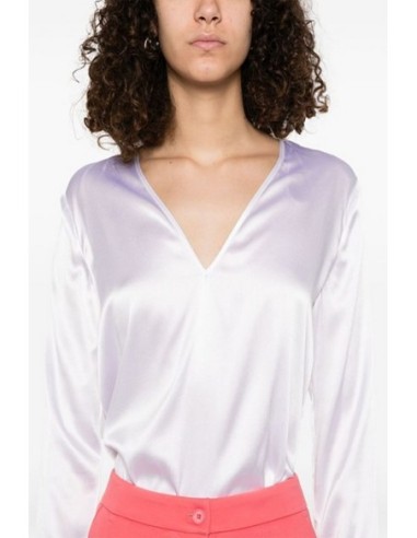 Blouse en soie Pinko femme blanche
