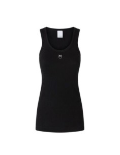 Débardeur noir Pinko femme
