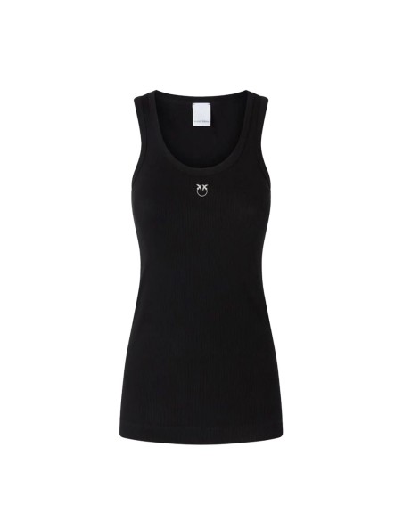 Débardeur noir Pinko femme