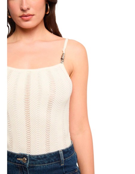 Débardeur Morgan femme beige