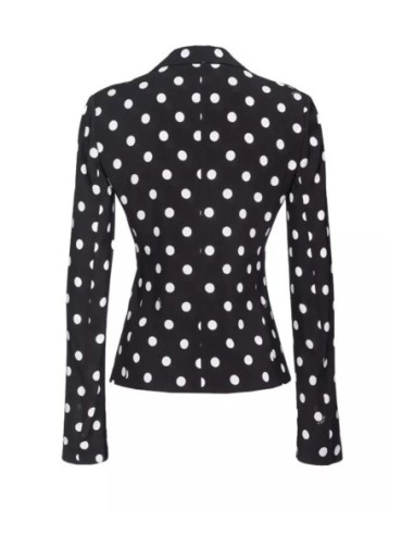 Veste noire à pois Pinko femme