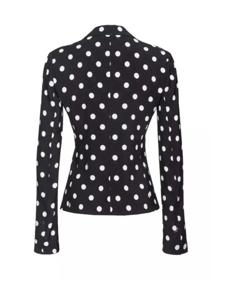 Veste noire à pois Pinko femme