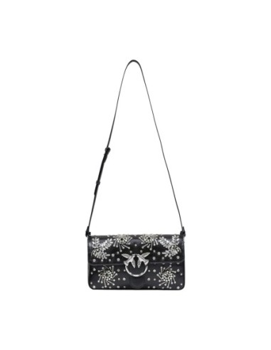 Sac noir bandoulière Pinko femme