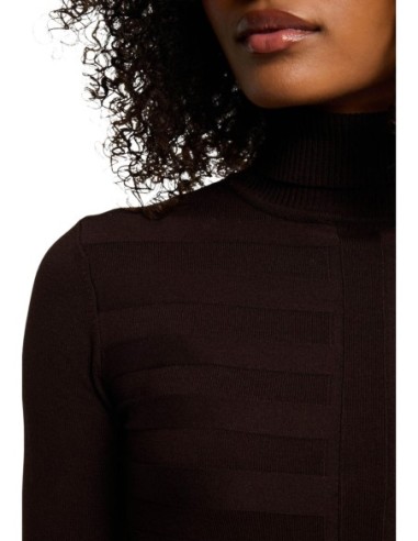 Pull marron Morgan femme