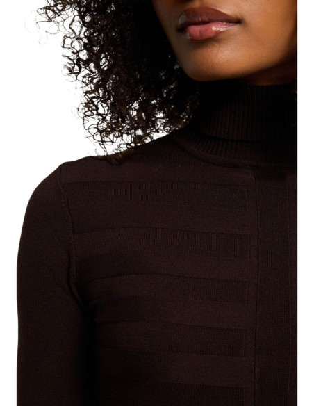 Pull marron Morgan femme
