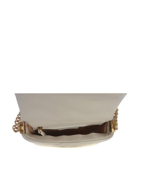 Sac blanc cuir Pinko femme