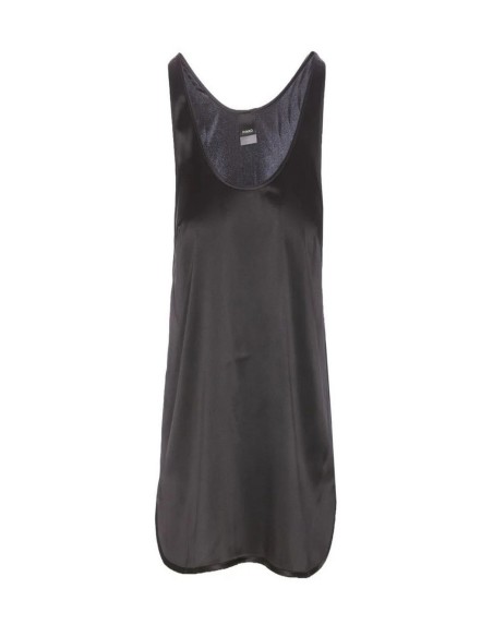 Débardeur noir soie Pinko femme