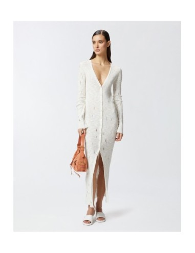 Robe blanche Pinko femme