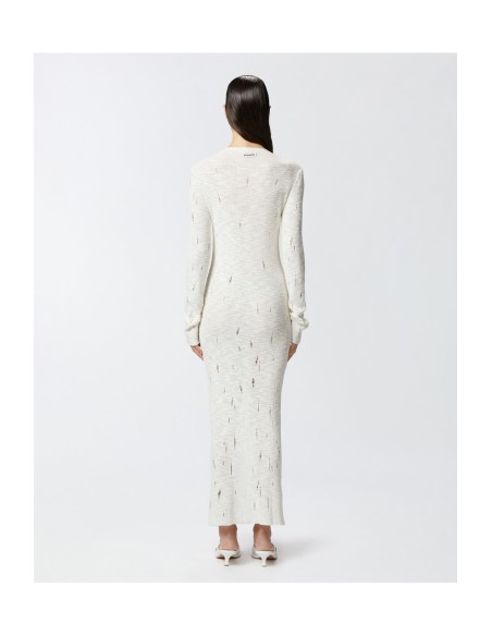 Robe blanche Pinko femme