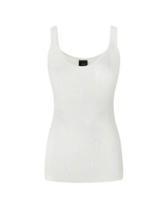 Débardeur blanc Pinko femme