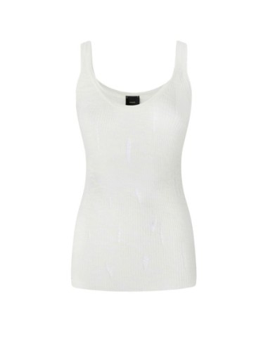 Débardeur blanc Pinko femme