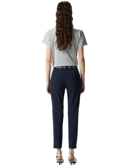 Pantalon bleu Pinko femme