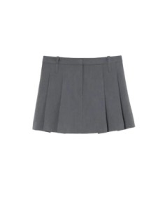 Jupe grise Pinko femme