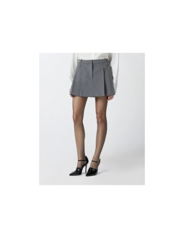 Jupe grise Pinko femme