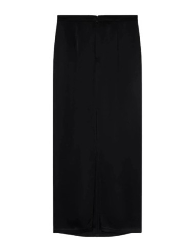 Jupe noire zippée Pinko femme