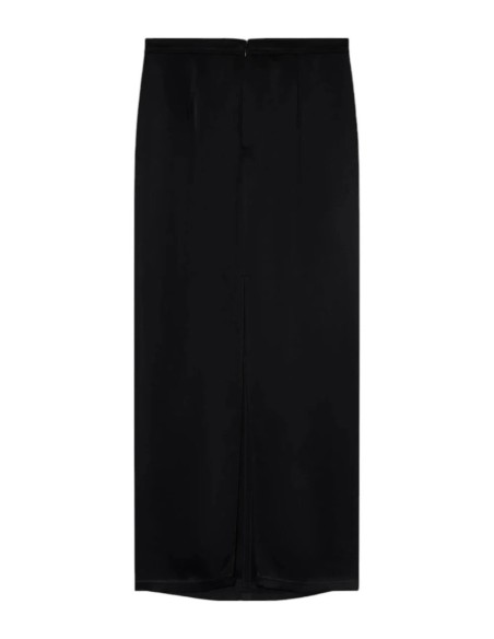 Jupe noire zippée Pinko femme