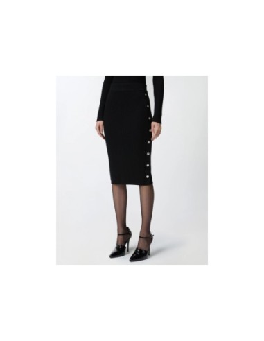 Jupe noire laine Pinko femme