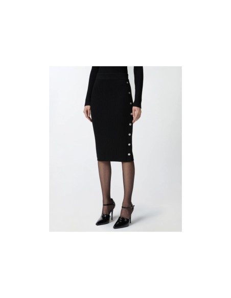 Jupe noire laine Pinko femme