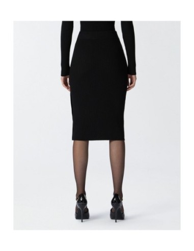 Jupe noire laine Pinko femme