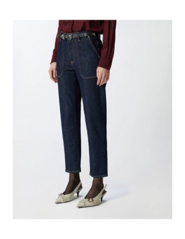 Jeans bleu Pinko femme