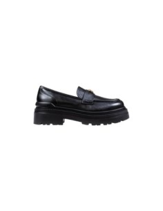 Mocassins noirs cuir Pinko femme