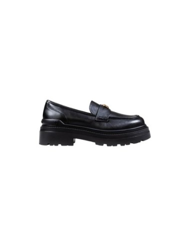 Mocassins noirs cuir Pinko femme