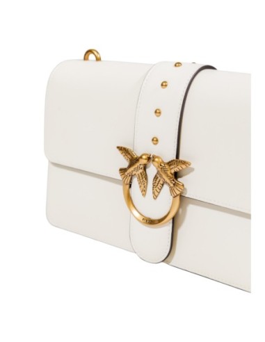 Sac blanc bandoulière Pinko femme