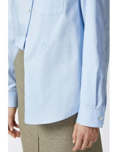 Chemise bleu azur Pinko femme