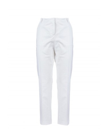 Pantalon blanc coton stretch | Pinko