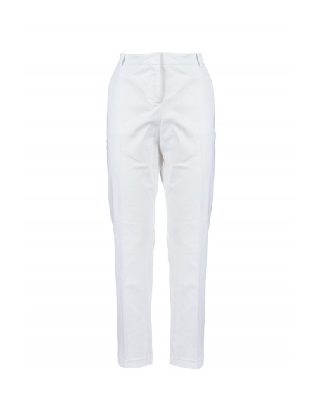Pantalon blanc coton stretch | Pinko