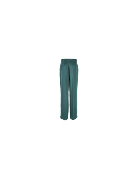 Pantalon vert satiné Pinko femme