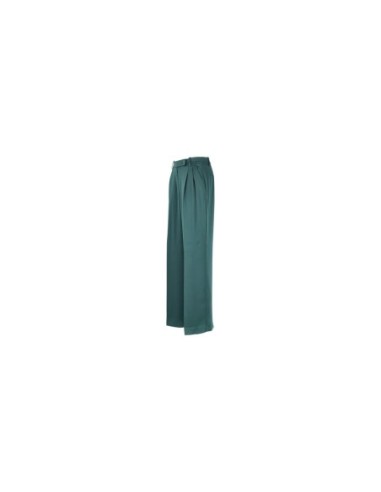 Pantalon vert satiné Pinko femme