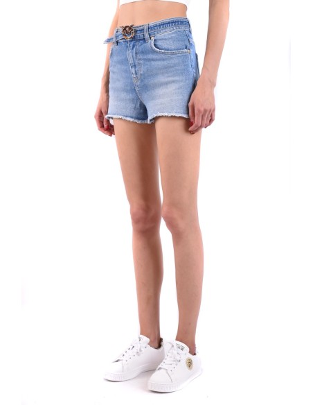 Short bleu azur Pinko femme