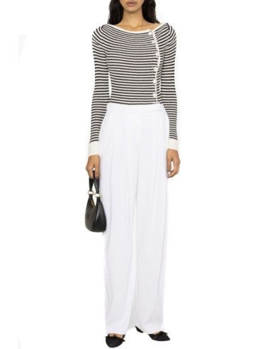Pantalon blanc Pinko femme