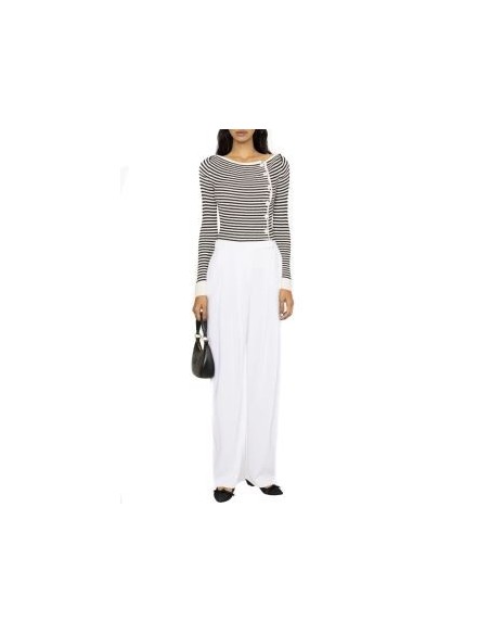 Pantalon blanc polyester | Pinko