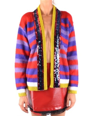 Cardigan multicolore rayé Pinko femme