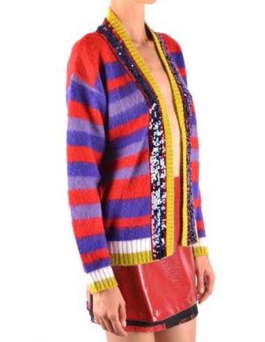 Cardigan multicolore rayé Pinko femme