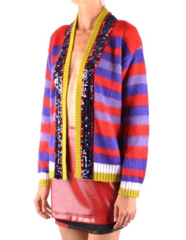 Cardigan multicolore rayé Pinko femme