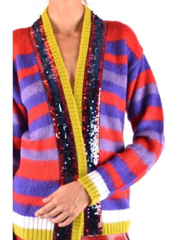 Cardigan multicolore rayé Pinko femme
