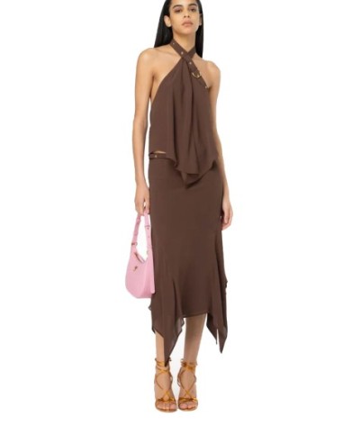 Jupe marron Pinko femme