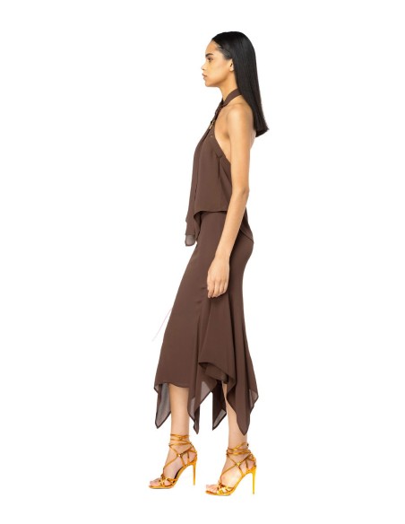 Jupe marron Pinko femme