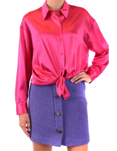 Chemise fuchsia soie Pinko femme