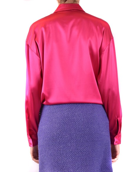Chemise fuchsia soie Pinko femme