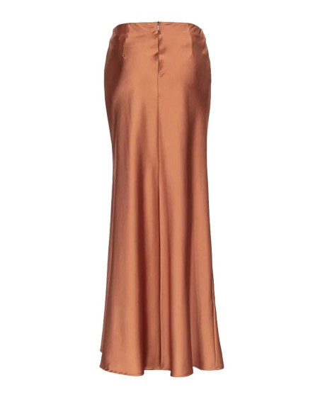 Jupe marron viscose Pinko femme
